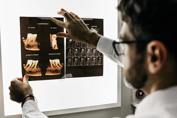 Paciente em consulta odontológica